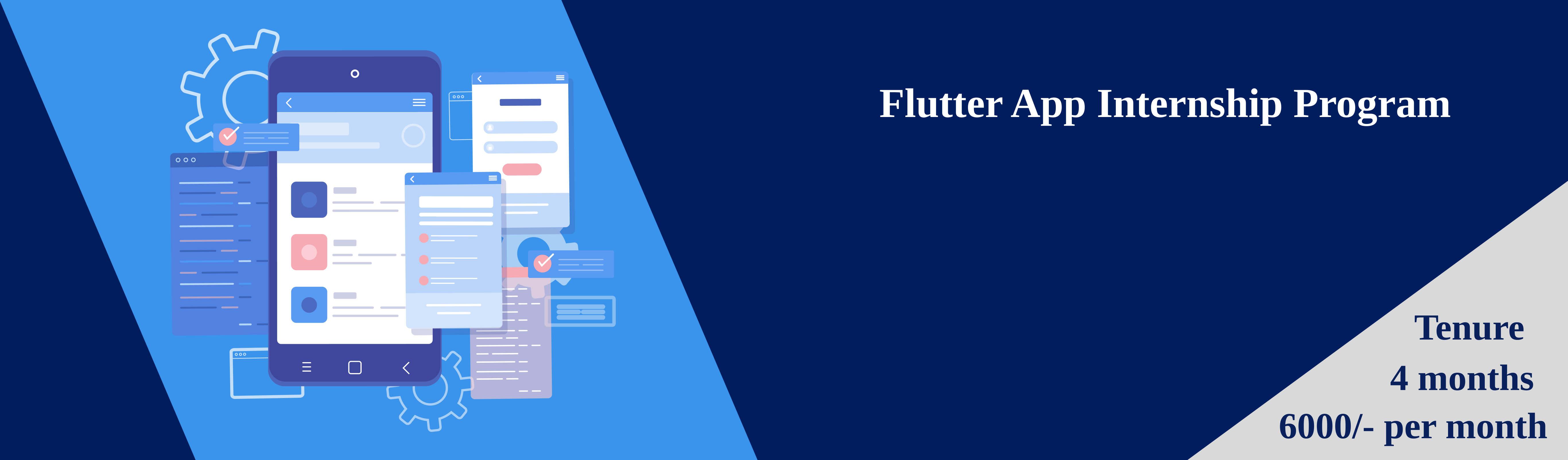 flutter app development internship